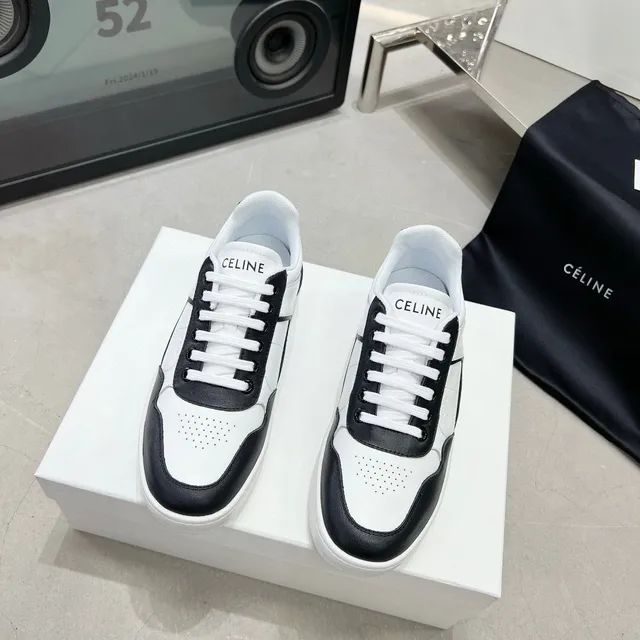 Céline CT-01 Zapatillas Lifestyle de Cuero de Dos Tonos 9