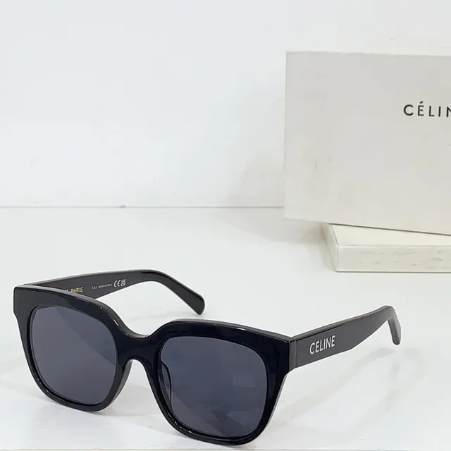 Celine Triomphe Oversized Square Black Sunglasses 6
