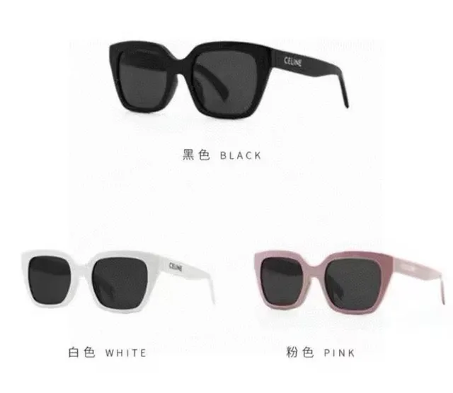 Celine Triomphe Oversized Square Black Sunglasses 9
