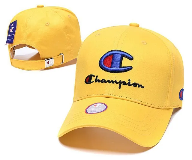 Champion Classic Script Orange Baseball Cap 6