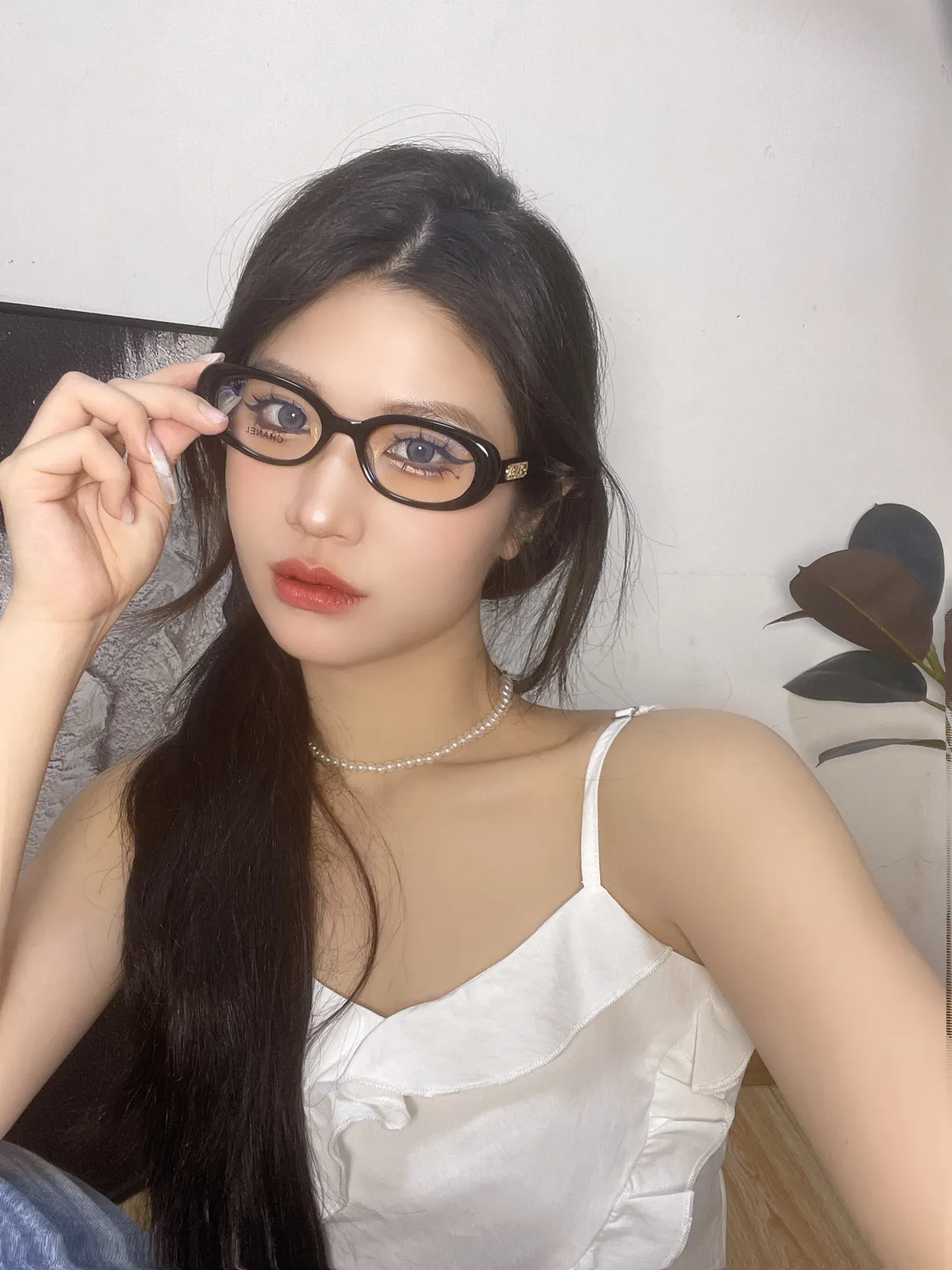 Chanel Óculos Ópticos Acetato Tortoiseshell Marrom Dourado Silhueta Oval 5
