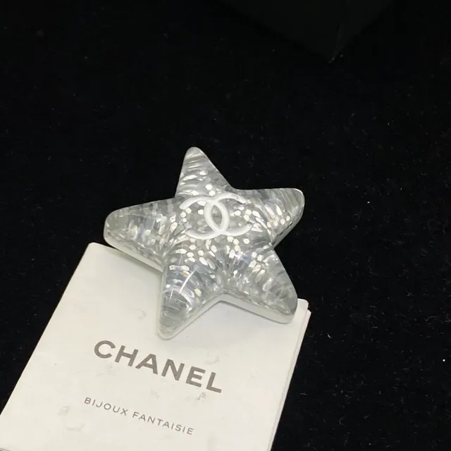 Chanel Star CC Crystal Brooch 4