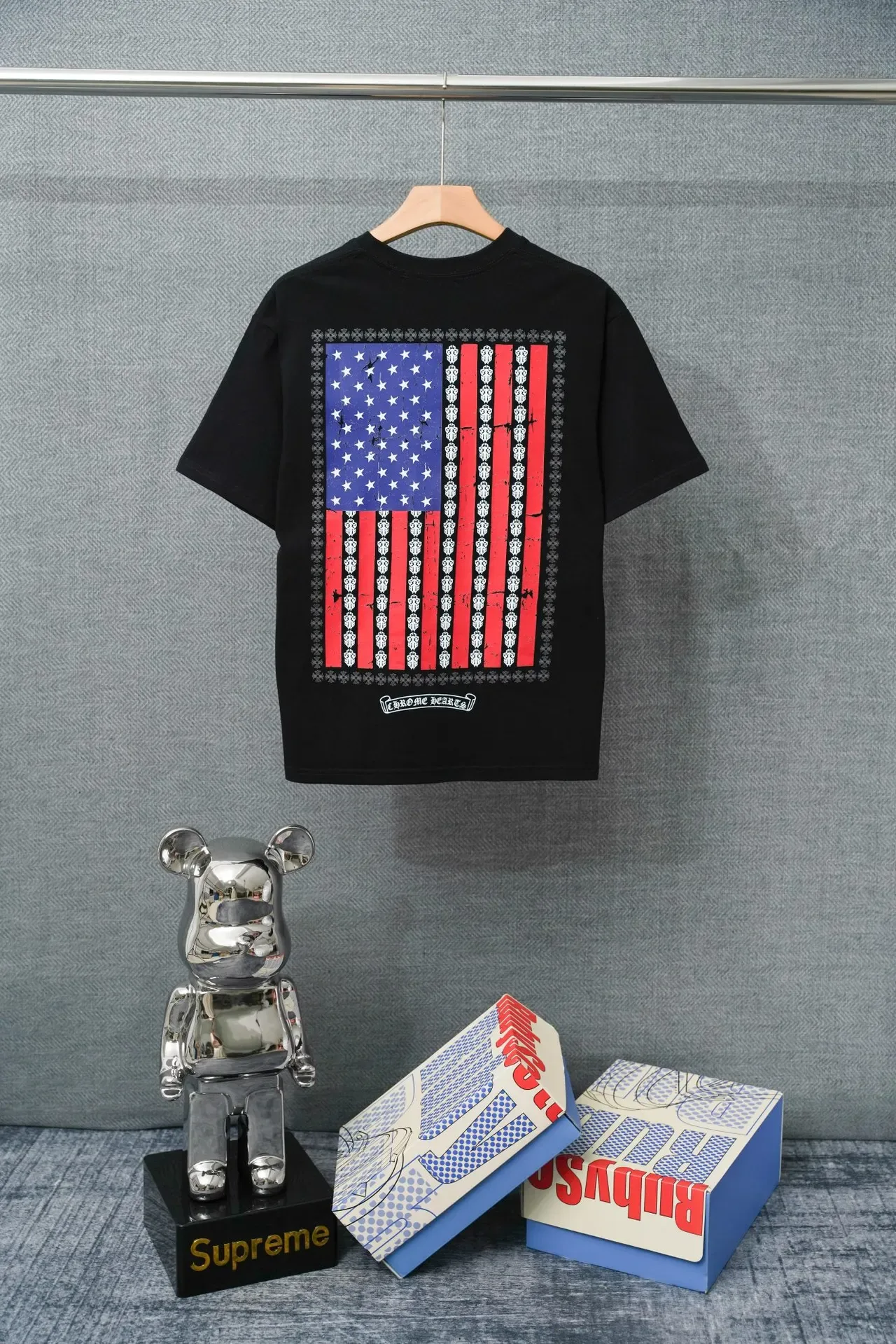 Chrome Hearts Pocket Tee Black Embroidered Logo T-Shirt 2
