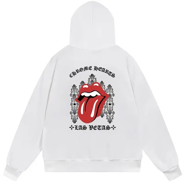 Chrome Hearts x Rolling Stones Las Vegas Graphic Back Hoodie 3