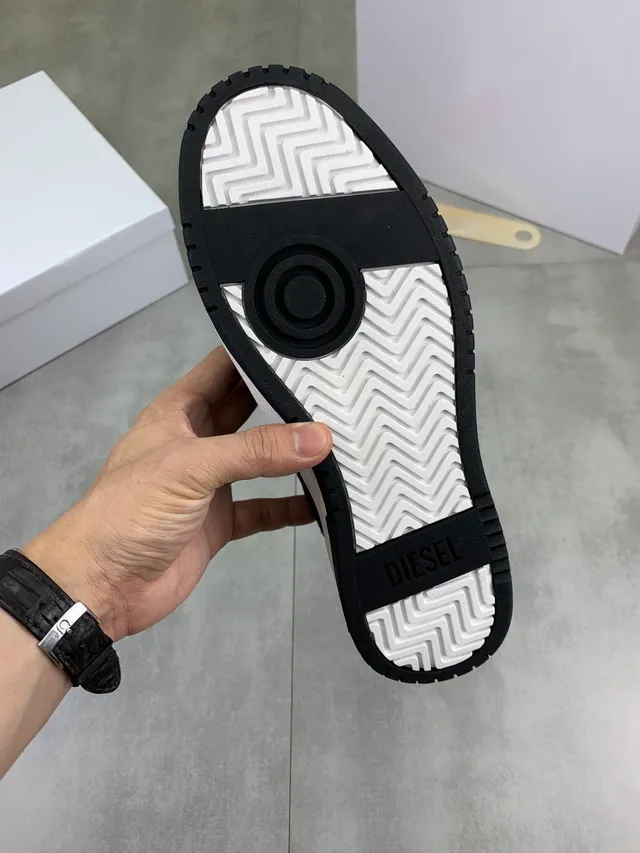 Diesel Navy Suede Lifestyle Sneakers 3