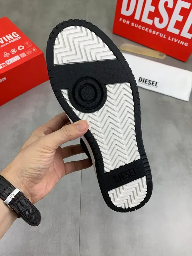 Diesel Navy Suede Lifestyle Sneakers 2