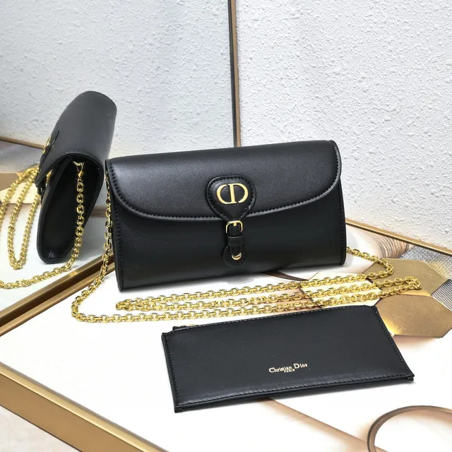Dior 30 Montaigne Mini White Structured Chain Bag 18