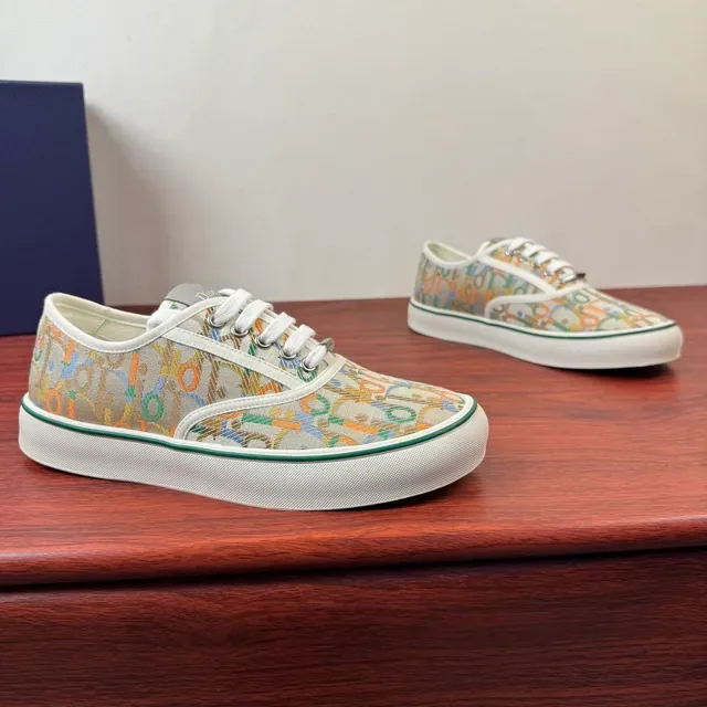 Dior B23 Monogram Canvas Low-Top Lifestyle Sneakers 2