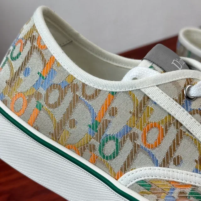 Dior B23 Monogram Canvas Low-Top Lifestyle Sneakers 6