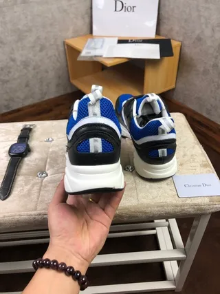Dior B27 Blue Black White Chunky Sneakers 8