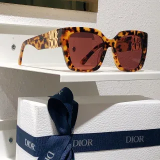 Dior Miss Dior Tortoiseshell Square Sunglasses