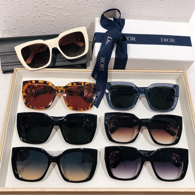 Dior Miss Dior Tortoiseshell Square Sunglasses 3