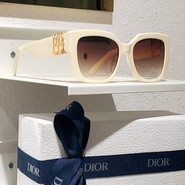Dior Miss Dior Tortoiseshell Square Sunglasses 6
