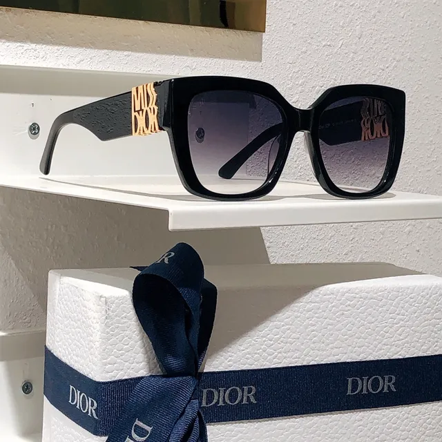 Dior Miss Dior Tortoiseshell Square Sunglasses 8