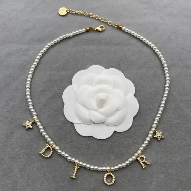 Dior Pearl-Embellished Open Cuff Bracelet 2