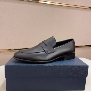 Dior Penny Loafer Black Leather Loafers