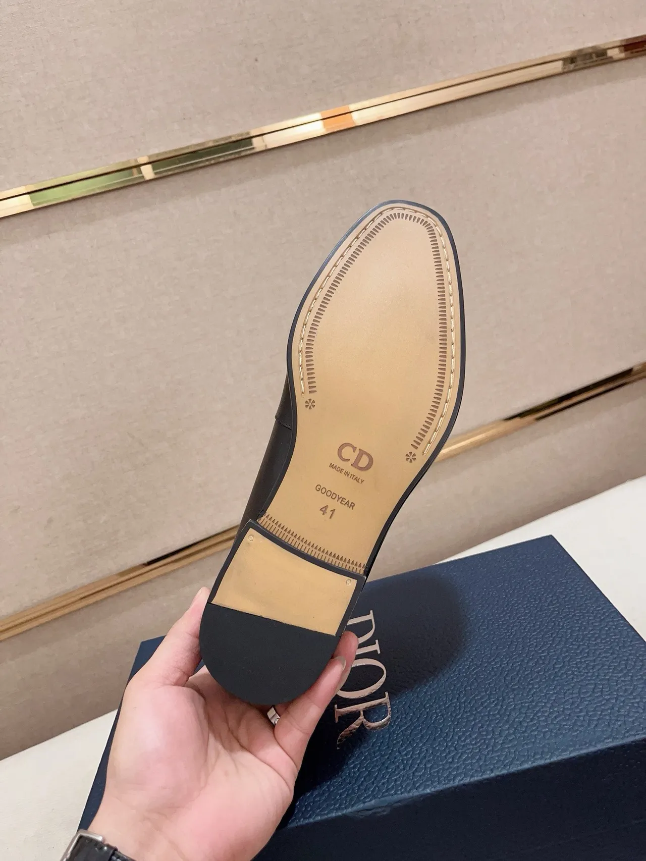 Dior Penny Loafer Black Leather Loafers 2