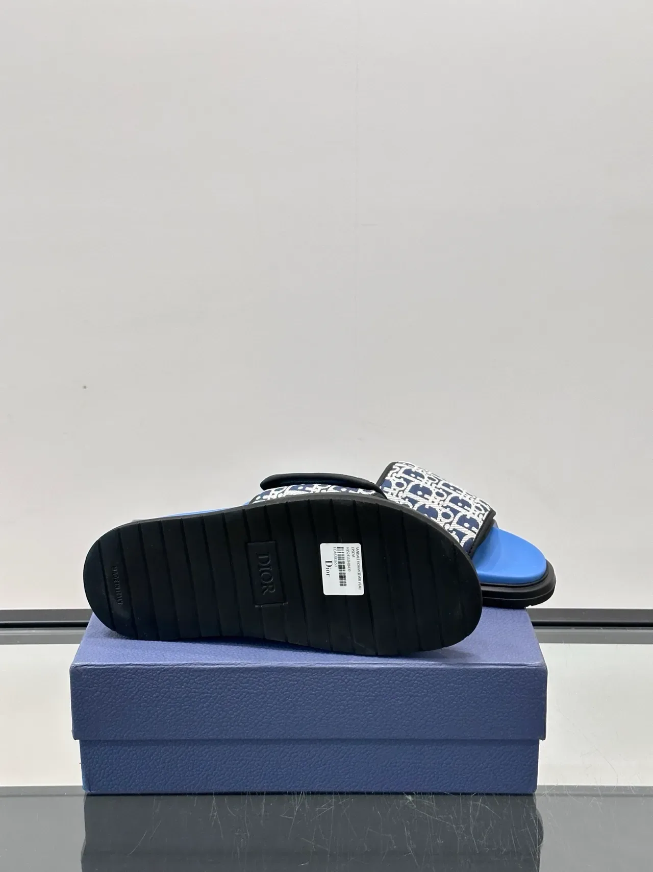 Dior Slide Oblique Monogram Slippers 2