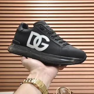 Dolce & Gabbana DG Logo Black White Lifestyle Sneaker
