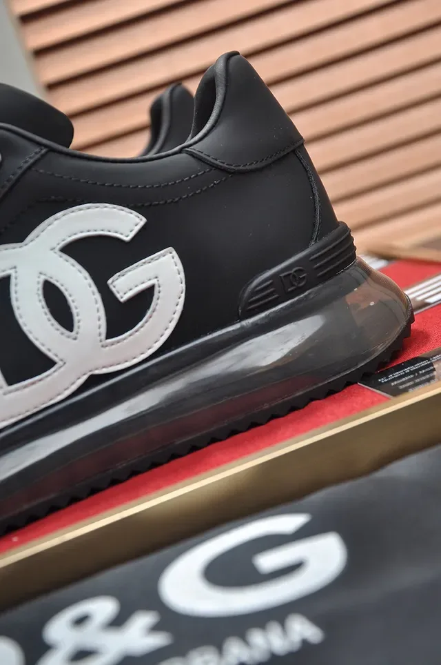 Dolce & Gabbana DG Logo Black White Lifestyle Sneaker 2