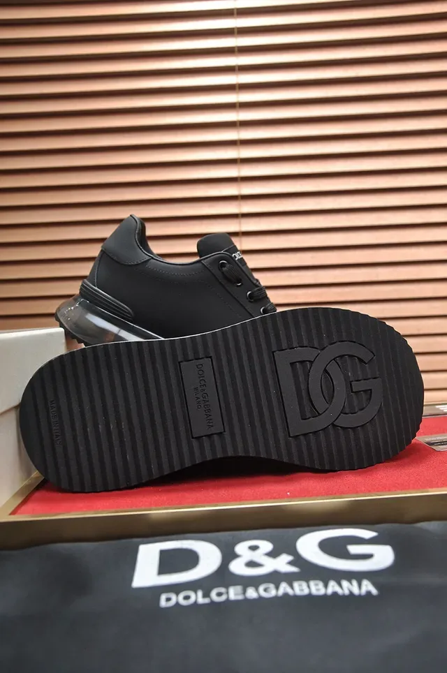 Dolce & Gabbana DG Logo Black White Lifestyle Sneaker 5