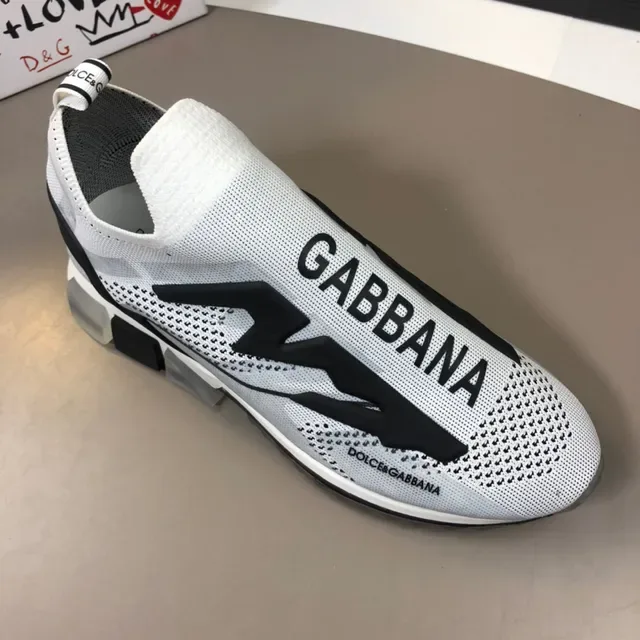Dolce & Gabbana Speed Trainer sneakers lifestyle blanc et noir 4
