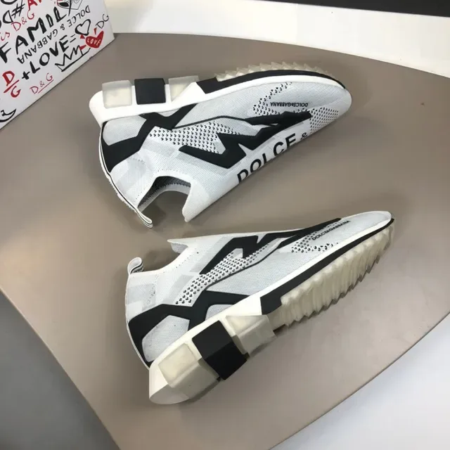 Dolce & Gabbana Speed Trainer sneakers lifestyle blanc et noir 5