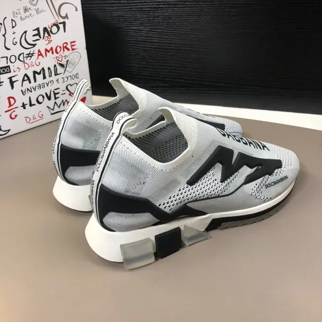 Dolce & Gabbana Speed Trainer sneakers lifestyle blanc et noir 6