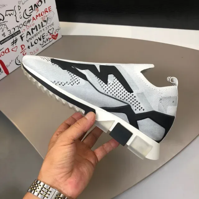 Dolce & Gabbana Speed Trainer sneakers lifestyle blanc et noir 7