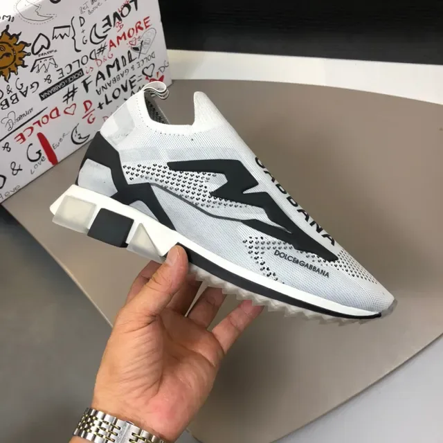 Dolce & Gabbana Speed Trainer sneakers lifestyle blanc et noir 8