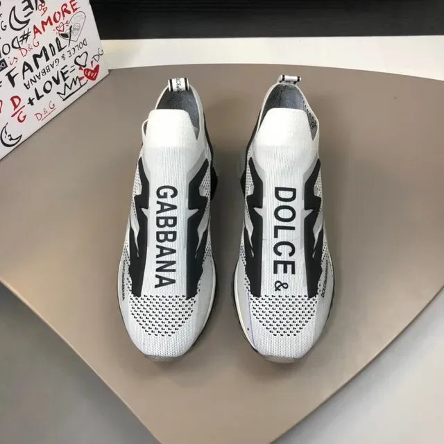 Dolce & Gabbana Speed Trainer sneakers lifestyle blanc et noir 9