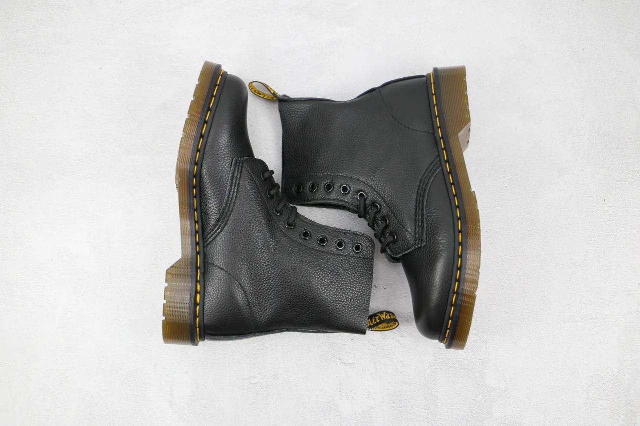 Dr. Martens 1460 Black Pebbled Leather 8-Eyelet Martin Boot 9