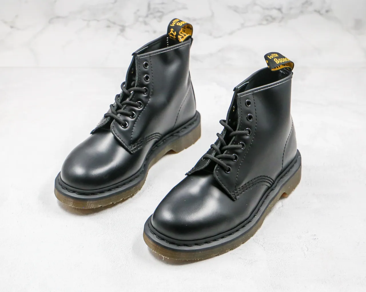Dr. Martens 1460 Black Smooth Leather Martin Boot 7