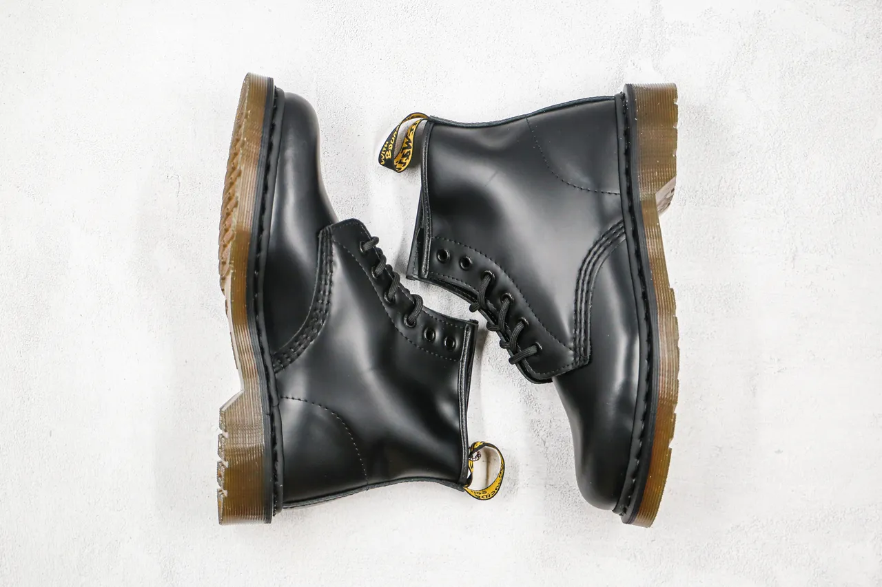 Dr. Martens 1460 Black Smooth Leather Martin Boot 8