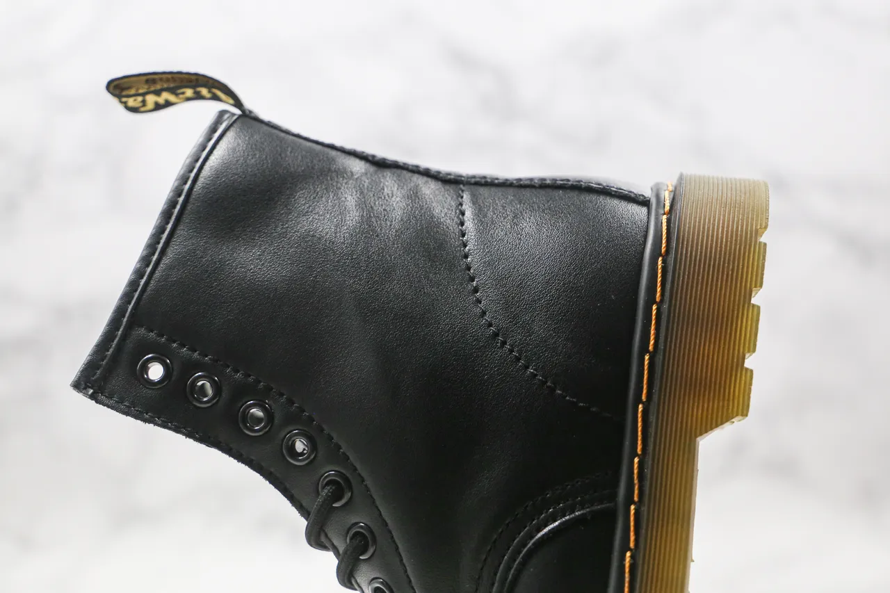 Dr. Martens 1460 Black Smooth Leather Martin Boots 5