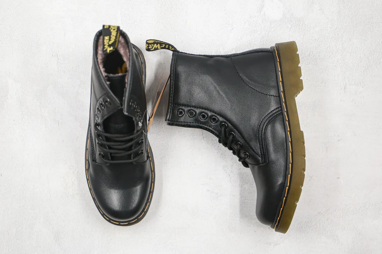 Dr. Martens 1460 Black Smooth Leather Martin Boots 11