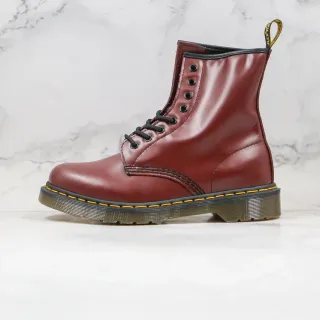 Dr. Martens 1460 Burgundy Smooth Leather Martin Boot