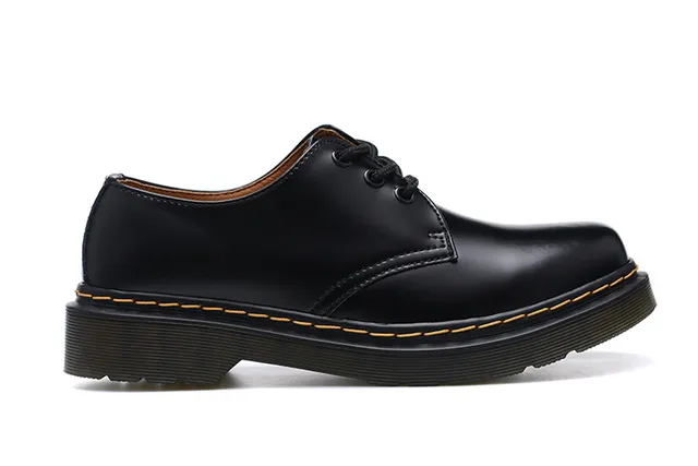 Dr. Martens 1461 Chaussures Oxford en Cuir Noir 4