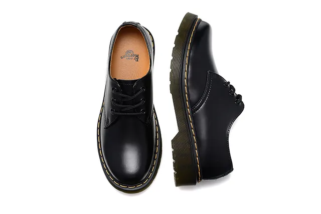Dr. Martens 1461 Chaussures Oxford en Cuir Noir 6