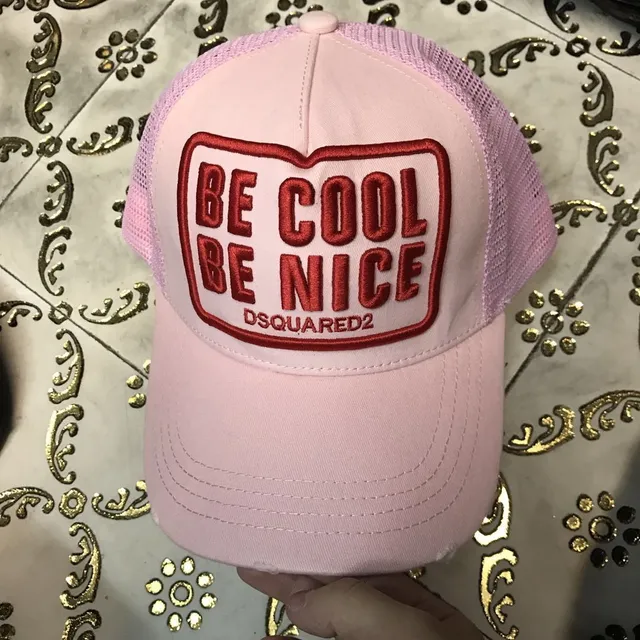 Dsquared2 Be Cool Be Nice এমব্রয়ডারি নেভি বেসবল ক্যাপ 6
