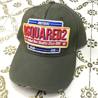 Dsquared2 Brothers Patch Front Navy Baseball Cap 3