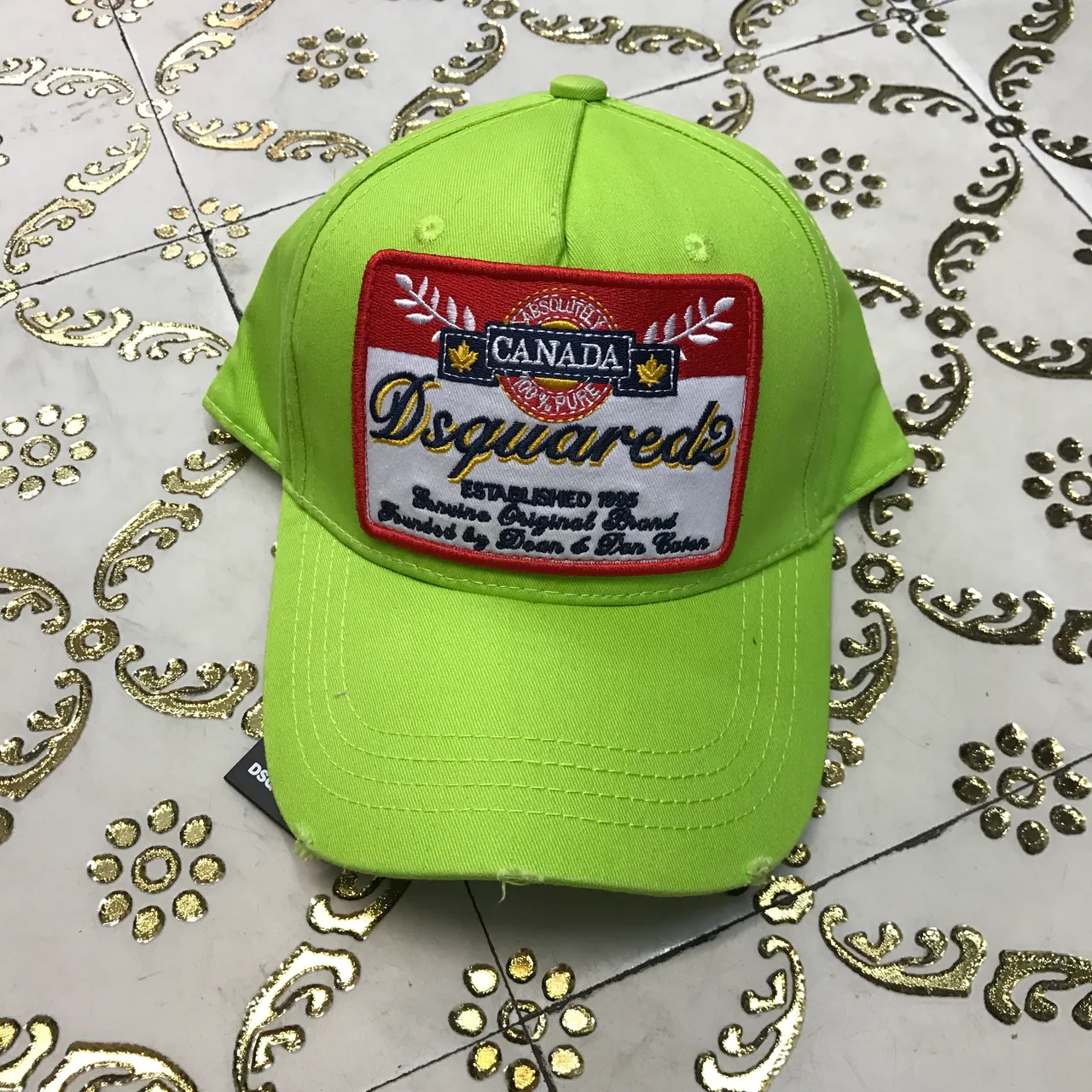 Dsquared2 ICON Canada Patch Royal Blue Baseball Cap 4