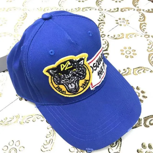 Dsquared2 虎纹补丁 橄榄绿棒球帽 4