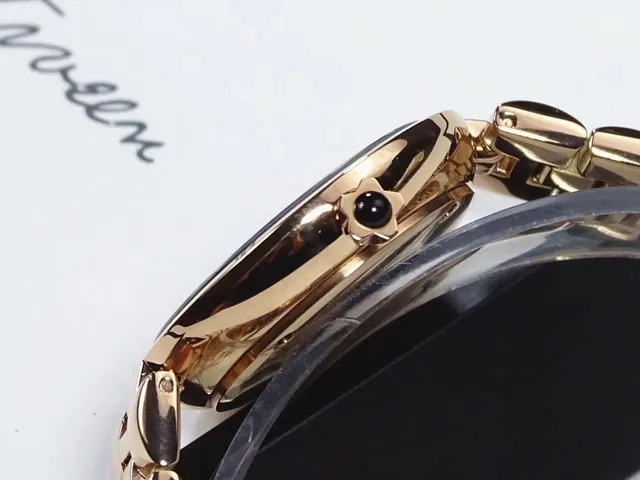 Emporio Armani Star Motif Montre à Quartz Or Rose 5
