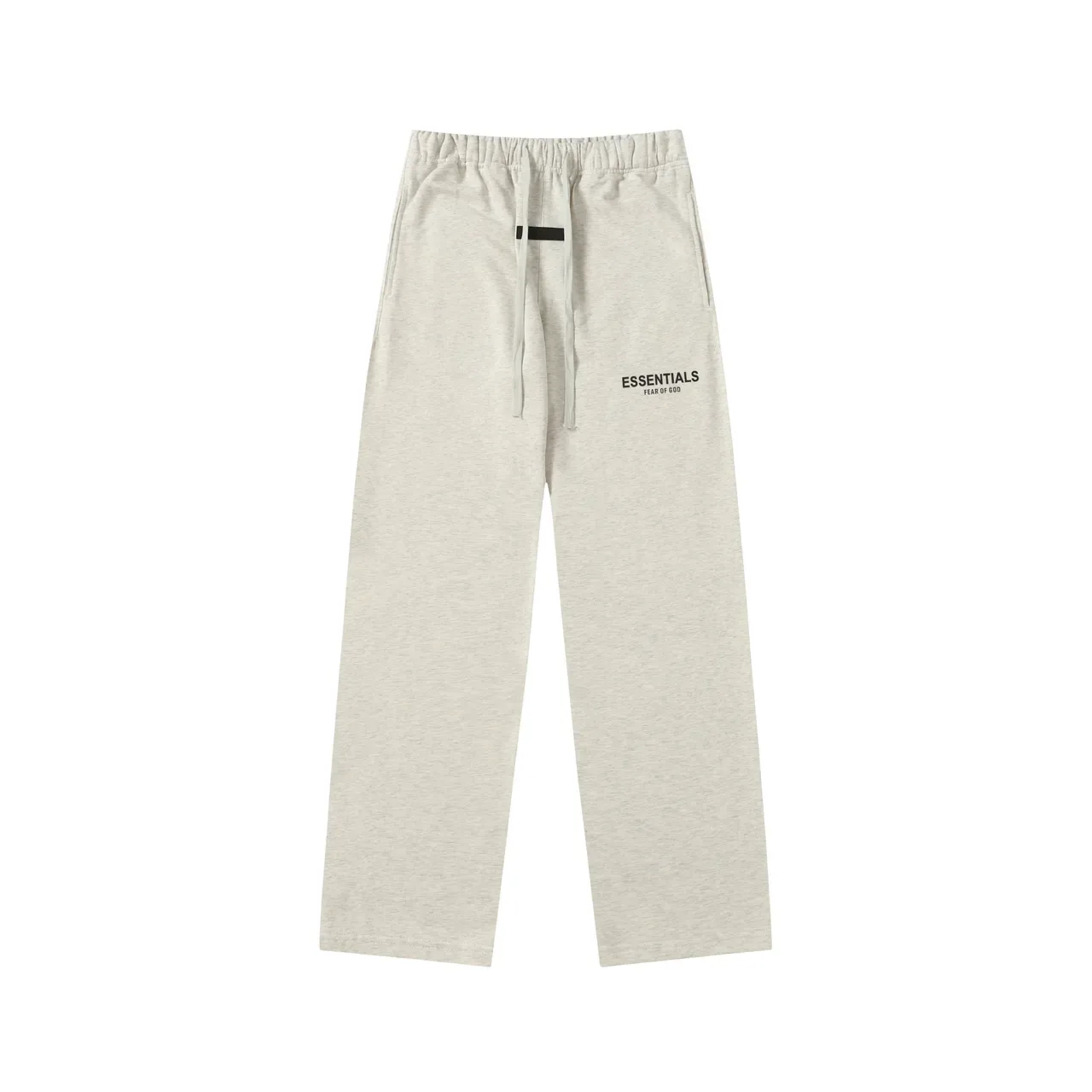Fear of God Essentials أسود رمادي فيتن مريح خصر مطاطي بنطال رياضي 6