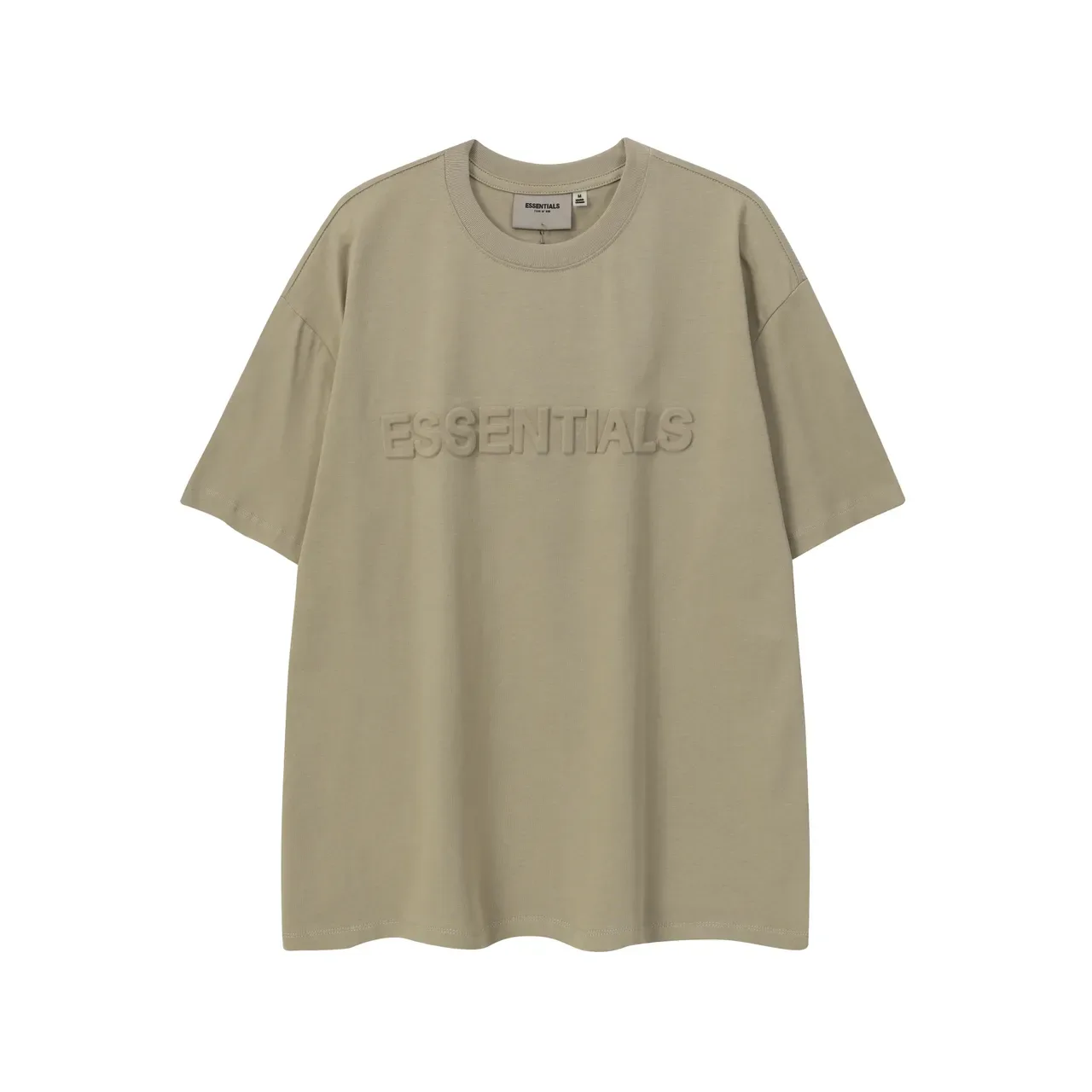 Fear of God Essentials एम्बॉस्ड लोगो रिलैक्स्ड फिट टी-शर्ट 5