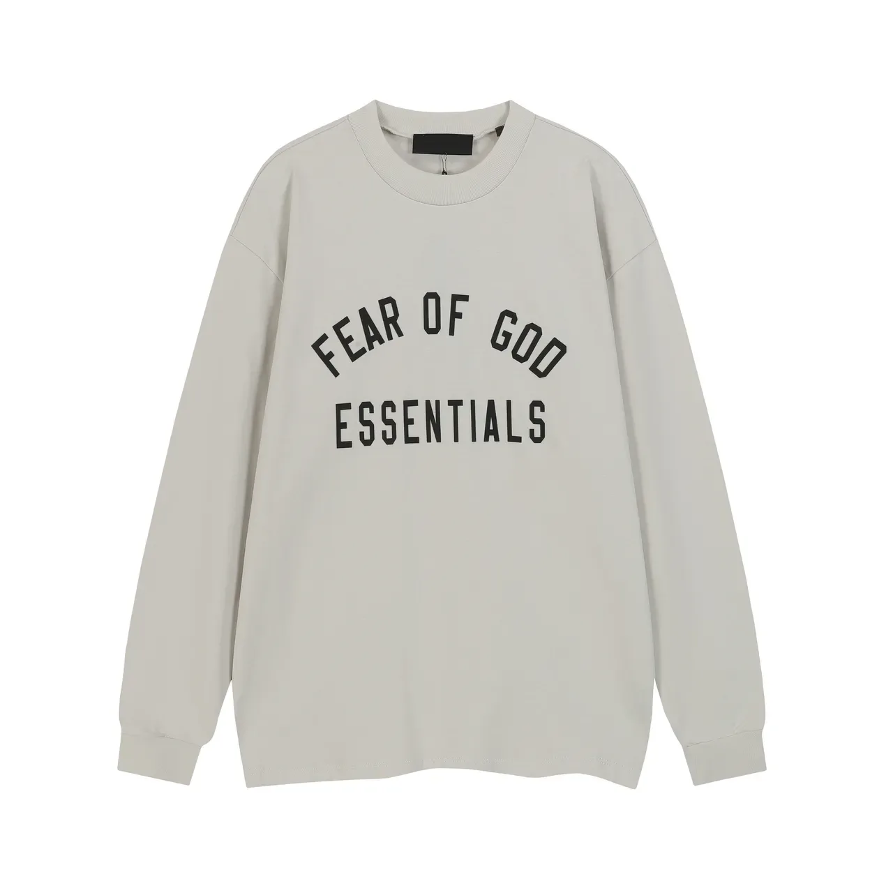Fear of God Essentials Relaxed Fit Long-Sleeve Crewneck Sweater 4