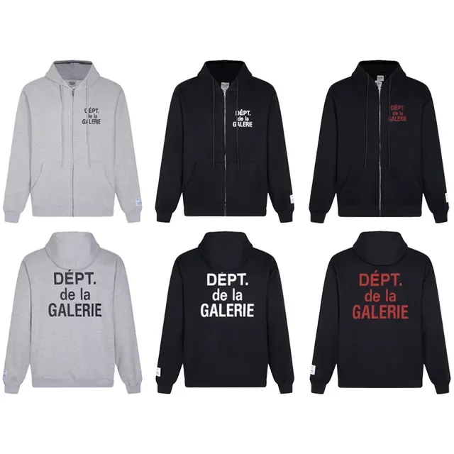 Gallery Dept DÉPT. de la GALERIE Graphic Zip-Up Hoodie 2