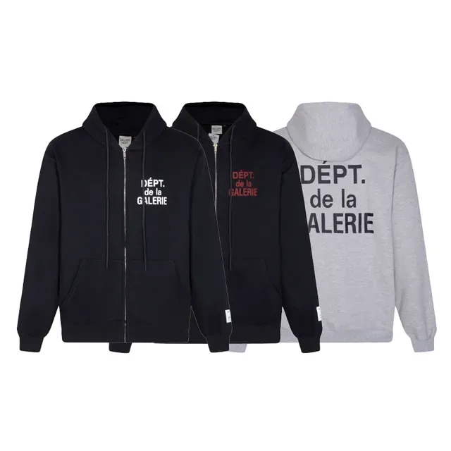 Gallery Dept DÉPT. de la GALERIE Graphic Zip-Up Hoodie 3