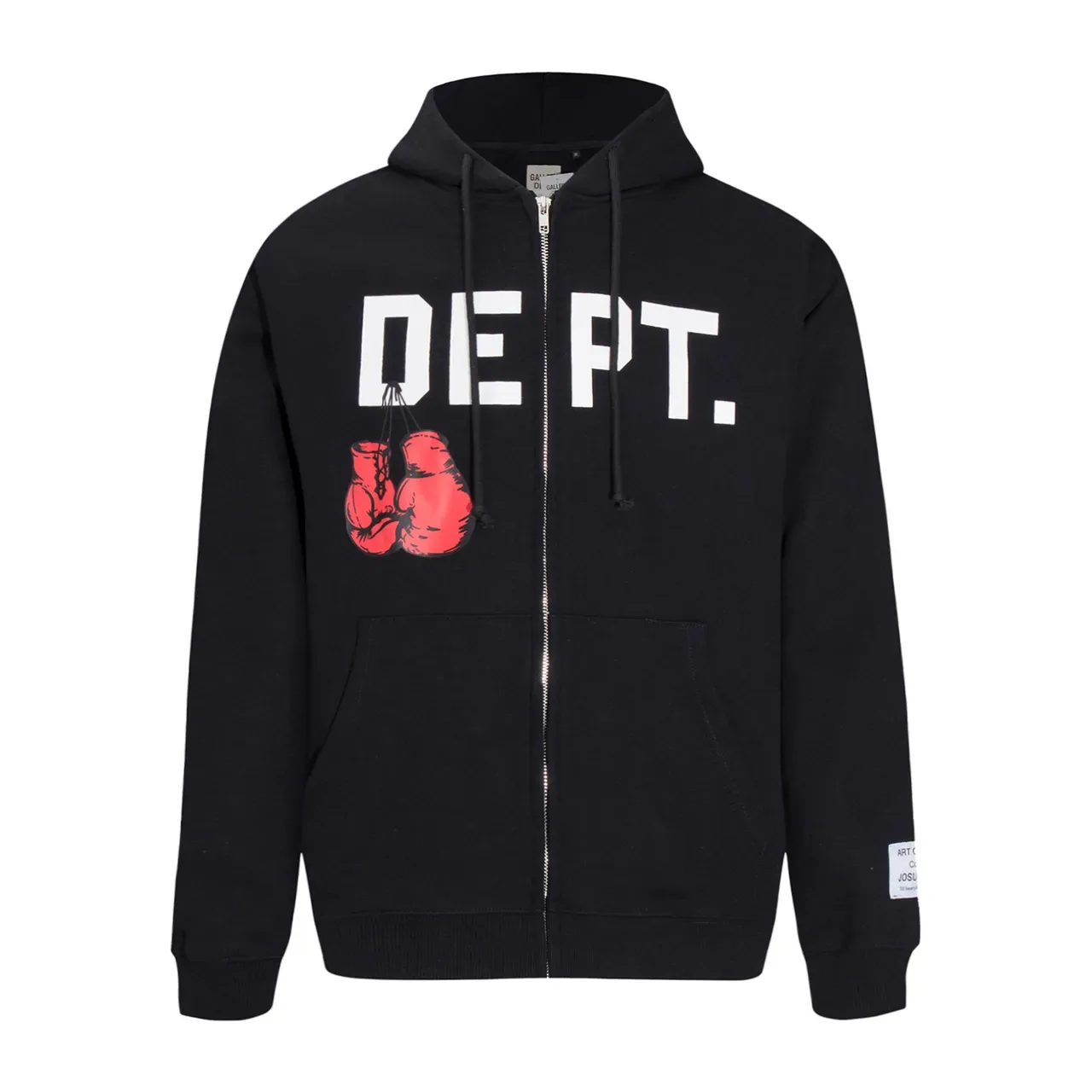 Gallery Dept Graphic Print Full-Zip Hoodie 4